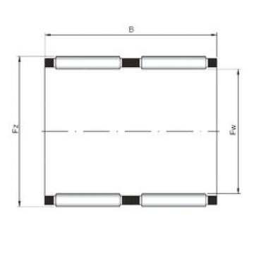 roulements KK68x74x35 ISO