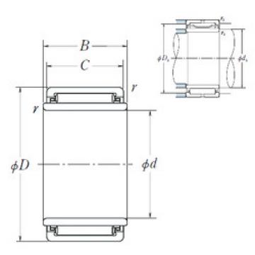 roulements LM2520 NSK