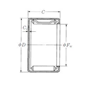 roulements MJ-551 NSK