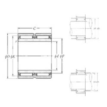 roulements NAO-30×47×32ZW NTN