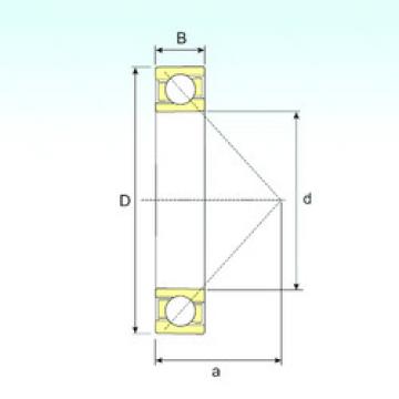 roulements 7044 B ISB