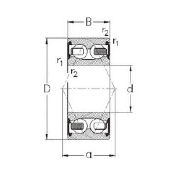 roulements 3313-B-2RSR-TV NKE