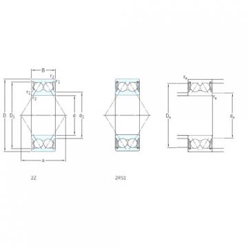 roulements E2.3309A-2Z SKF