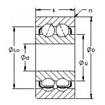 roulements 5208 AST