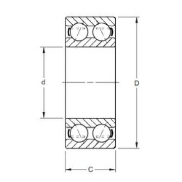 roulements 5306K Timken