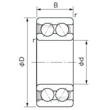 roulements 5208Z NACHI