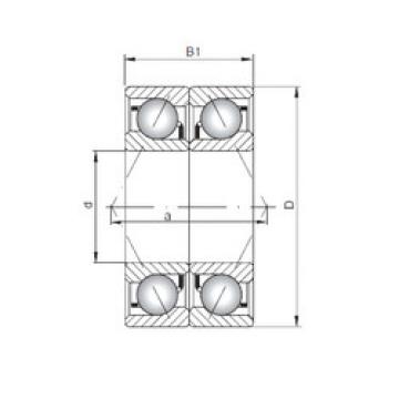 roulements 71918 CDB ISO