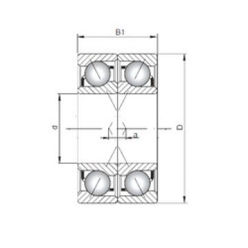 roulements 7012 ADF ISO