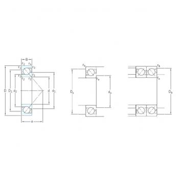 roulements 7214BECBY SKF