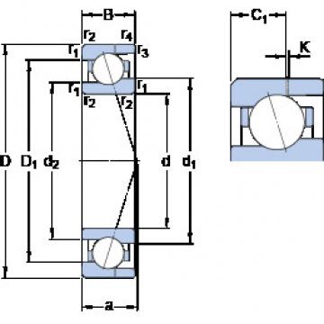 roulements 71902 ACE/P4AH SKF