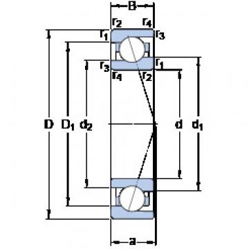 roulements 71914 ACE/HCP4A SKF