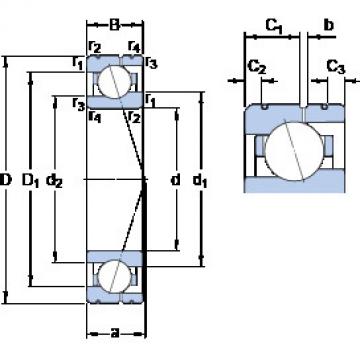 roulements 71915 ACE/P4AL SKF