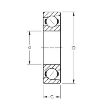 roulements 7210WN Timken