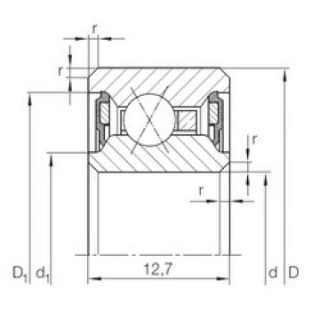 roulements CSXU 055.2RS INA