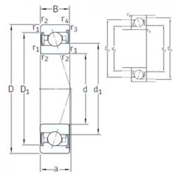 roulements VEX 100 /S/NS 7CE3 SNFA