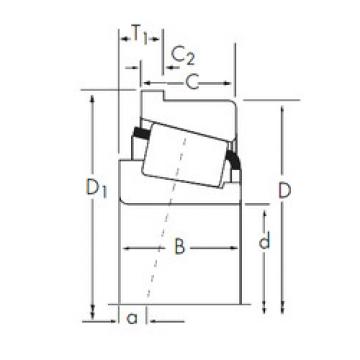 roulements 3187/3120-B Timken