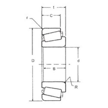 roulements HM807044/HM807010 FBJ