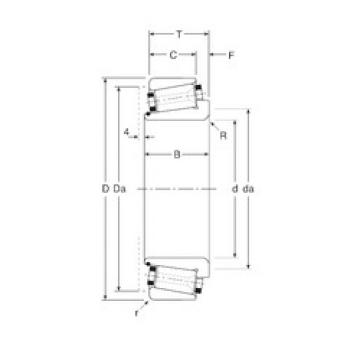 roulements 184120/ 184190X Gamet