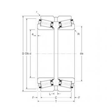 roulements 131090/131158XG Gamet