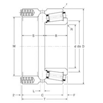 roulements 119045/119085P Gamet