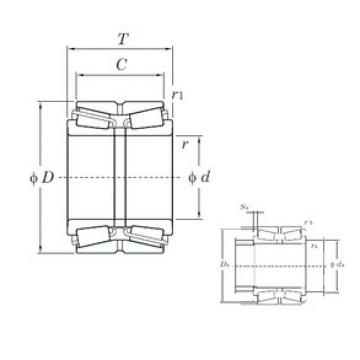 roulements 46T32232JR/144 KOYO