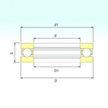 roulements 51224 ISB