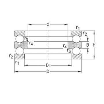 roulements 52322-MP NKE