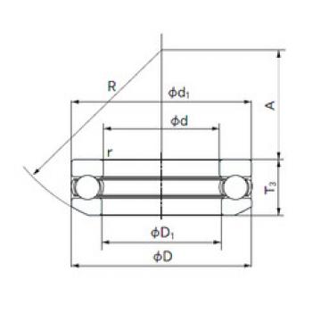 roulements 53213 NACHI