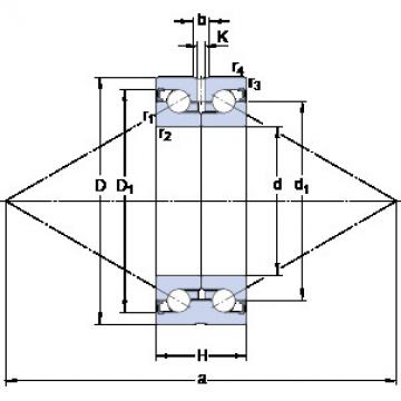 roulements BEAS 012042-2RZ SKF