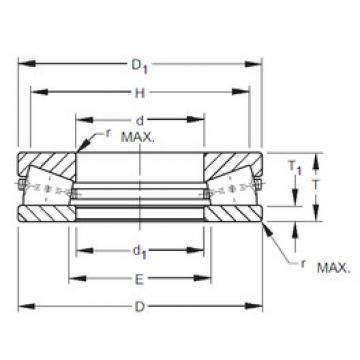 roulements H-2054-G Timken