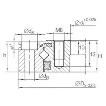 roulements XU 05 0077 INA