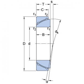 roulements GAC 110 F SKF