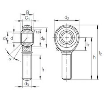 roulements GAKFR 30 PB INA