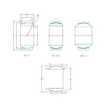 roulements GE100TXG3A-2LS SKF