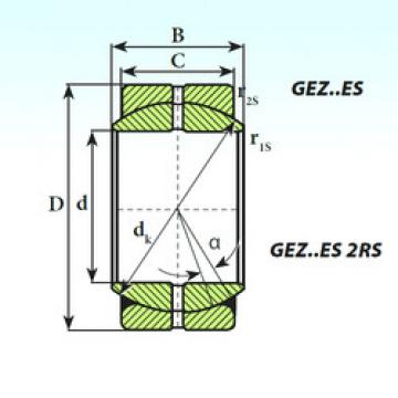 roulements GEZ 107 ES 2RS ISB