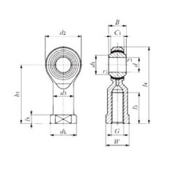 roulements PHS 10EC IKO