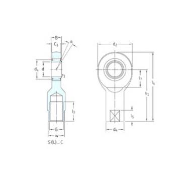 roulements SI20C SKF