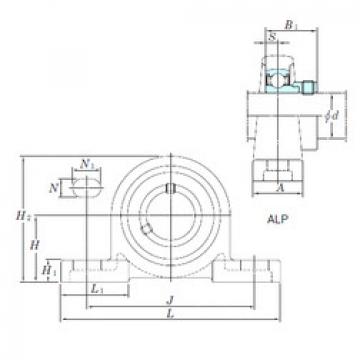 roulements ALP207-21 KOYO