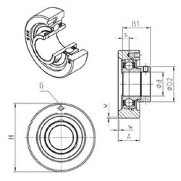 roulements ESC208 SNR