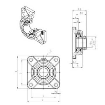 roulements ESFE203 SNR