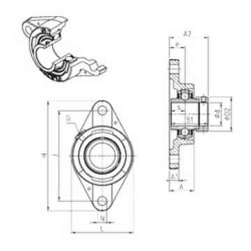 roulements EXFLE212 SNR