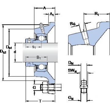 roulements FY 1.11/16 FM SKF