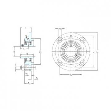 roulements FYC 45 TF SKF