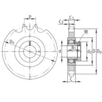 roulements KSR30-B0-16-10-15-15 INA