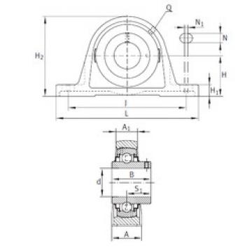 roulements RAKY2-15/16 INA