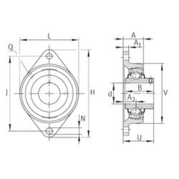 roulements RCJTY1-1/8 INA