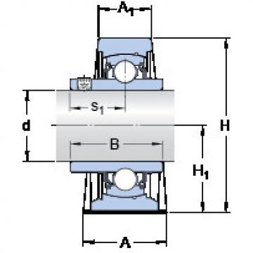 roulements SY 1.11/16 TF/VA201 SKF