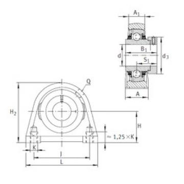 roulements TSHE25-N INA