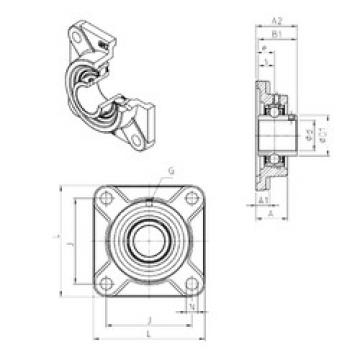 roulements UCF203 SNR