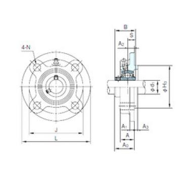 roulements UCFC204 NACHI